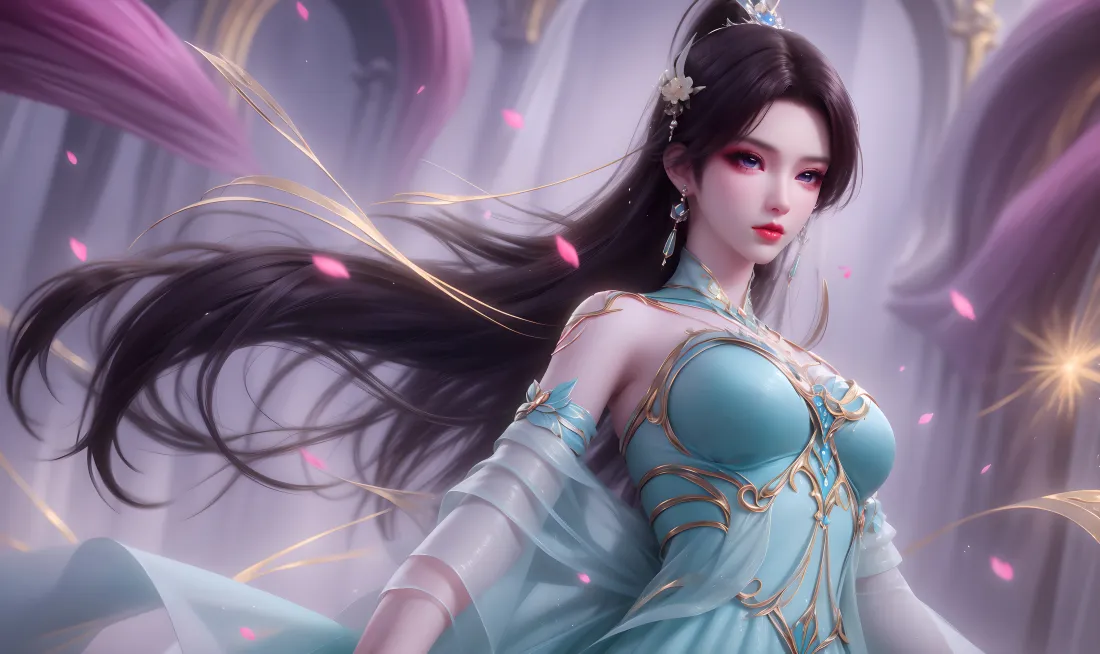 4k薰儿壁纸｜斗破苍穹背景图片 - 古风服饰「哲风壁纸」