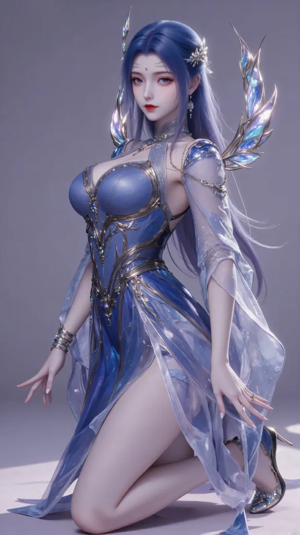 唐舞桐手机壁纸｜斗罗大陆 - 蓝色服饰「哲风壁纸」