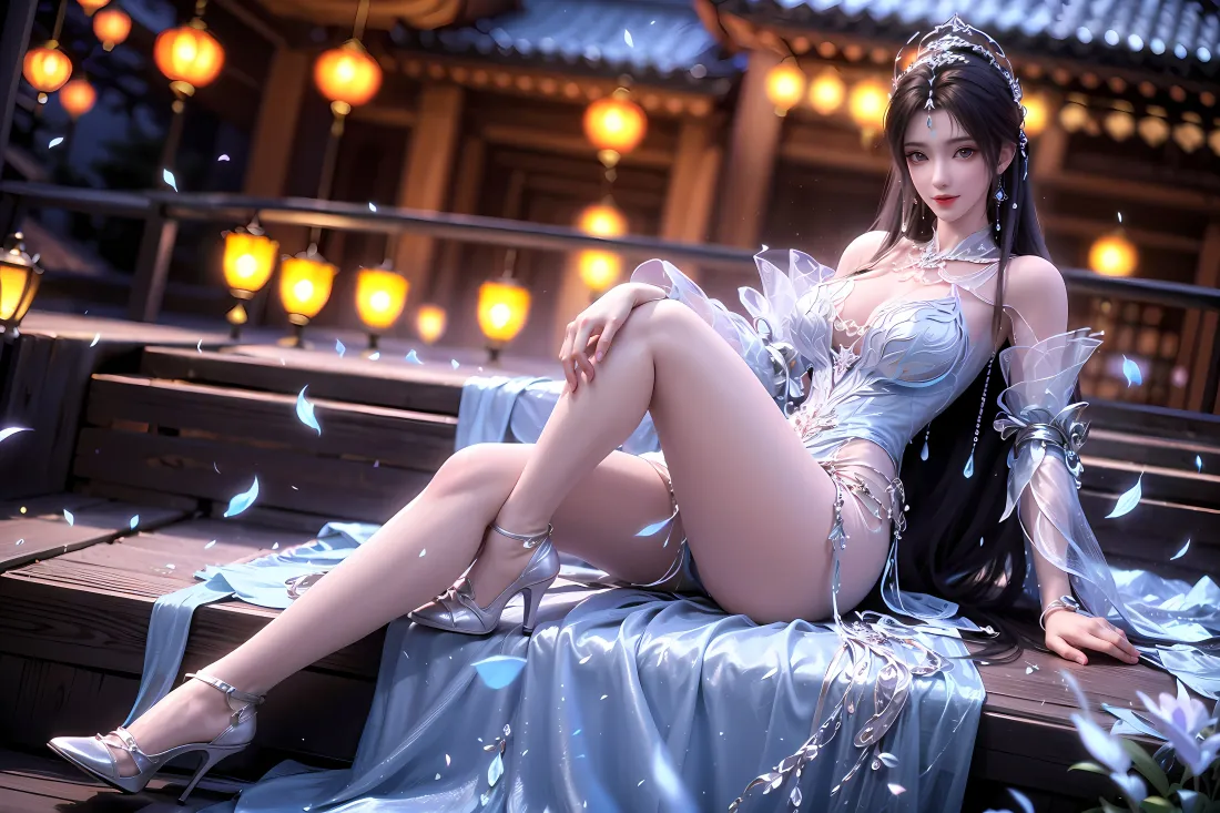 4k清漪壁纸｜古风夜景 - 完美世界清漪「哲风壁纸」