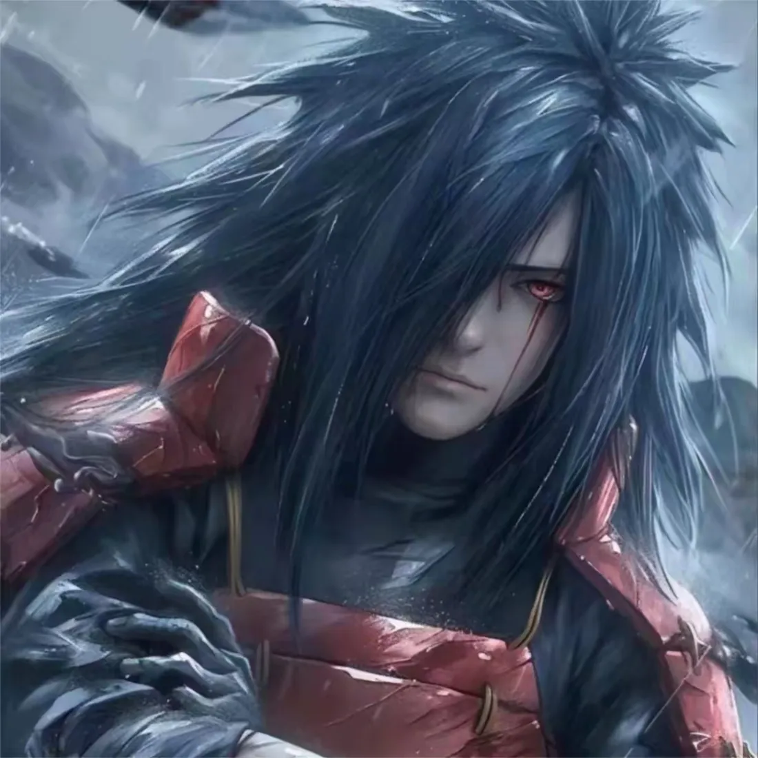 宇智波斑手机壁纸｜火影忍者背景图片 - 铠甲美男「哲风壁纸」