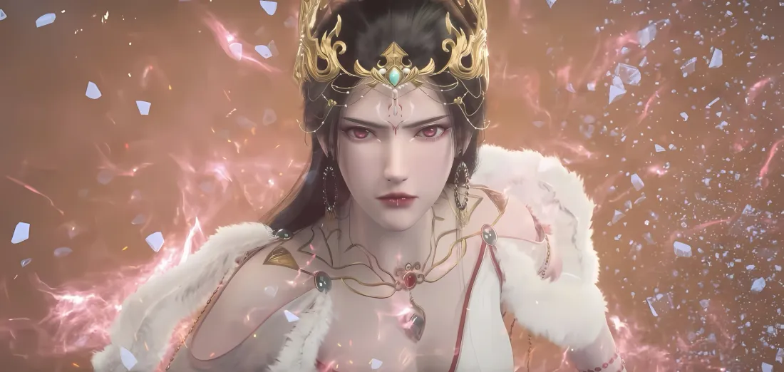 2k仙逆红蝶壁纸｜花瓣背景图片 - 国漫「哲风壁纸」