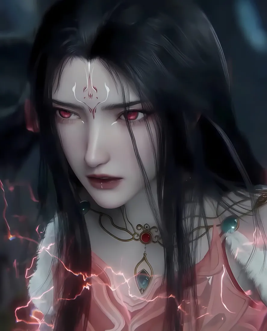 红蝶手机壁纸｜仙逆背景图片 - 红衣红瞳「哲风壁纸」