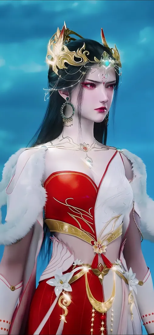 红蝶手机壁纸｜仙逆国漫背景图 - 红衣古风「哲风壁纸」