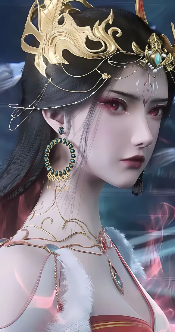 仙逆红蝶手机壁纸｜国漫仙侠背景 - 古风角色「哲风壁纸」