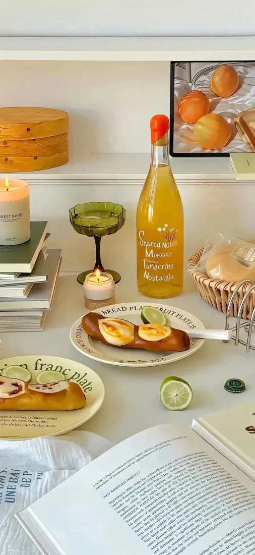 早餐美食手机壁纸｜ins风背景图片 - 简约清新「哲风壁纸」