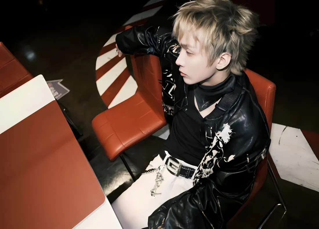 2ktt壁纸｜潮流穿搭 - 金发说唱歌手「哲风壁纸」