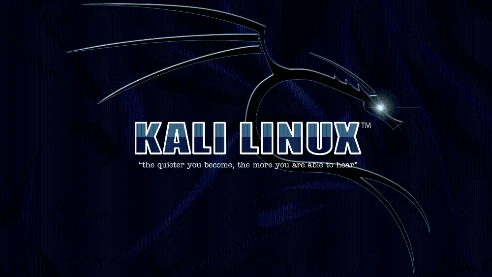 2k Linux壁纸下载 - kali系统暗蓝色背景图片「哲风壁纸」